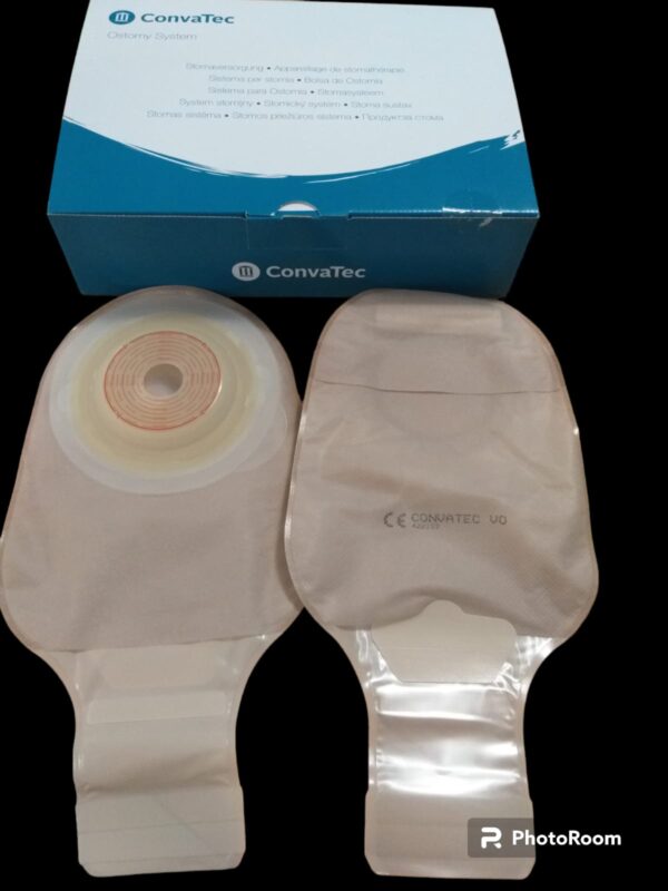 Bolsa para ostomia de una pieza Esteem Flex Convex V0 recortable de 20 a 57 mm  profundidad x pieza
