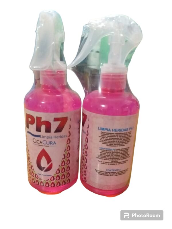 PH7 250 ml Limpiador de heridas