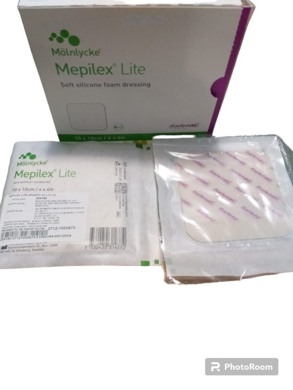 MEPILEX LITE  10 X 10 CM POR PIEZA