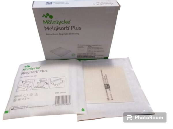 MELGISORB PLUS 10 X 10 CM POR PIEZA