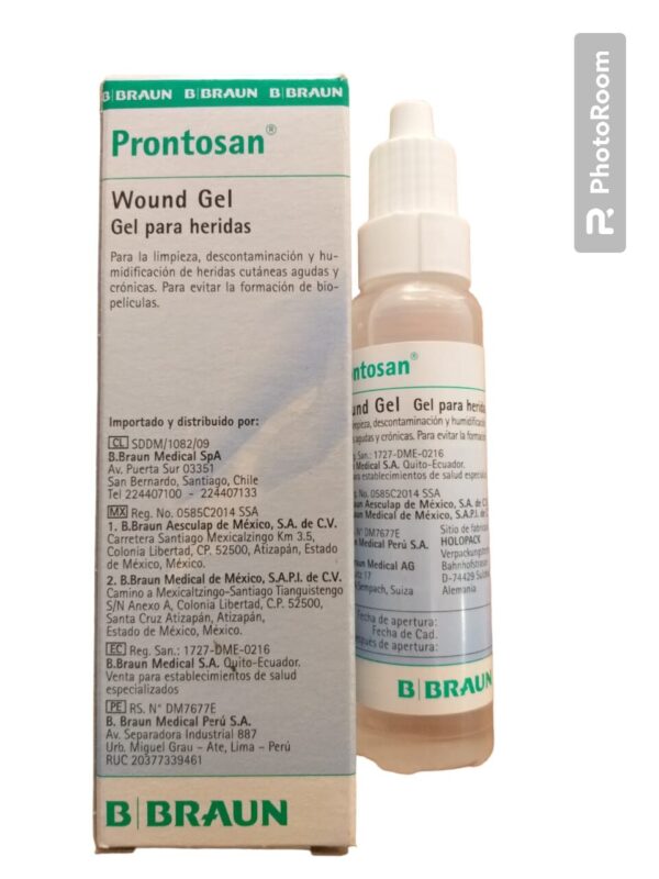 Prontosan Gel 30 Ml Para Heridas